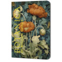 Блокнот BOTANICA by William Morris (красные маки)