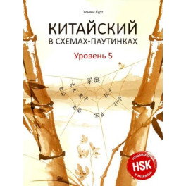 Китайский в схемах-паутинках. Уровни 1-6  комплект из 4-х книг