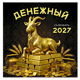 Денежный календарь 2027. Календарь настенный на 2027 год (300х300)