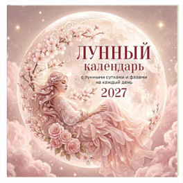 Лунный календарь на 2027 год. Календарь настенный на 2027 год (300х300)