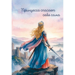 Принцесса спасает себя сама. Ежедневник недатированный
