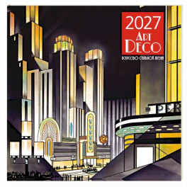 Арт-деко. Искусство стильной жизни. Календарь настенный на 2027 год (300х300 мм)