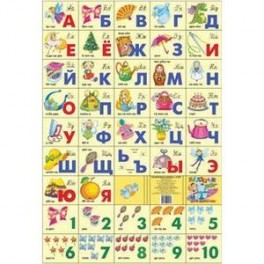 Азбука русская+счет.Для девочек